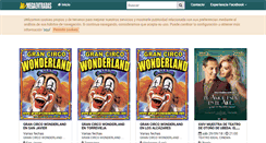 Desktop Screenshot of megaentradas.com